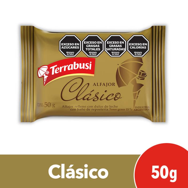 TERRABUSI ALFAJOR x50g CHOCOLATE