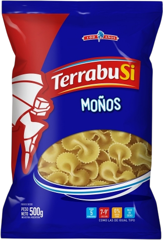 TERRABUSI FIDEO x500g MOÑOS