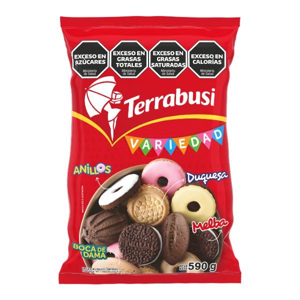 TERRABUSI GALLETA VARIEDAD x590g