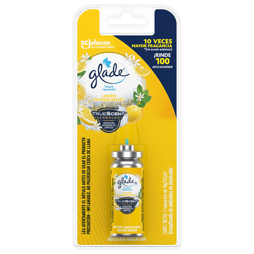 GLADE TOQUE REP x9g LIMON