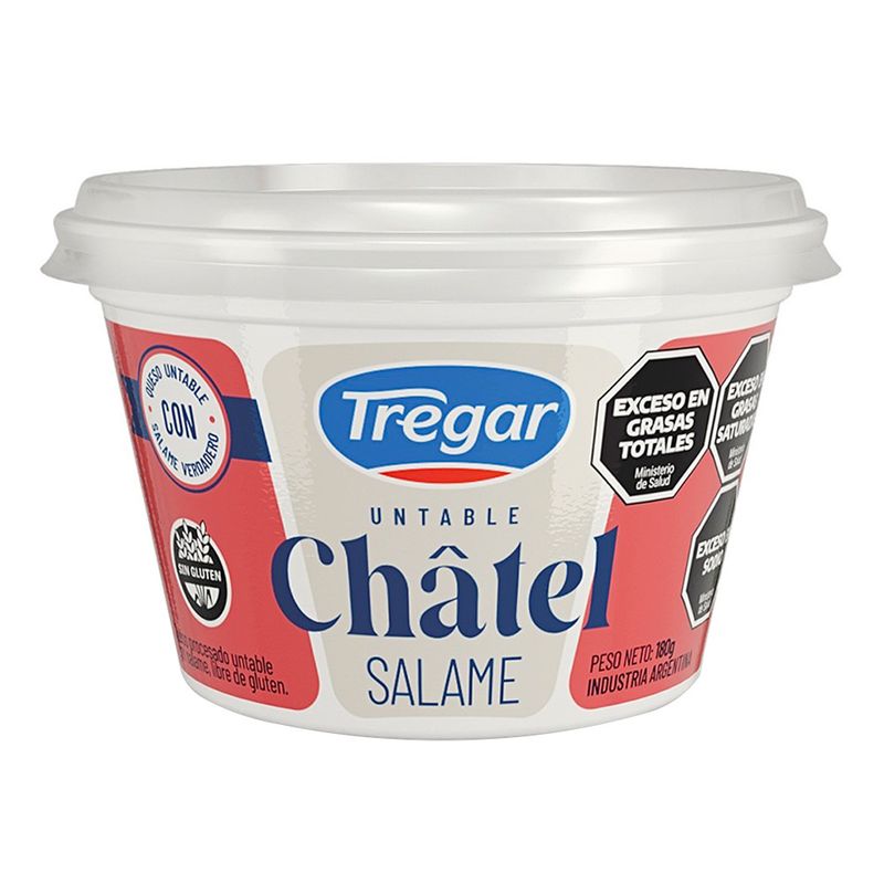 CHATEL QUESO UNT x180g SALAME