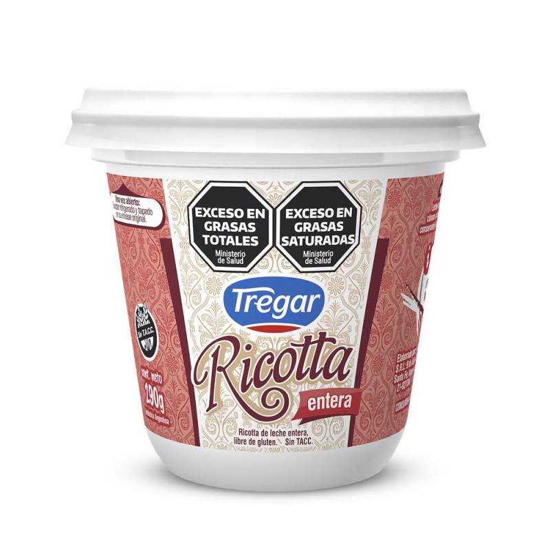 TREGAR RICOTTA x290g ENTERA