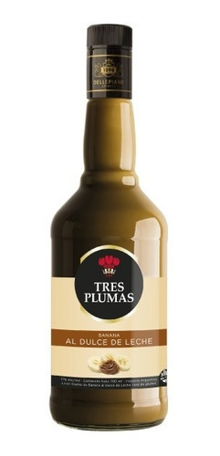 TRES PLUMAS LICOR x750cc BAN-DDL