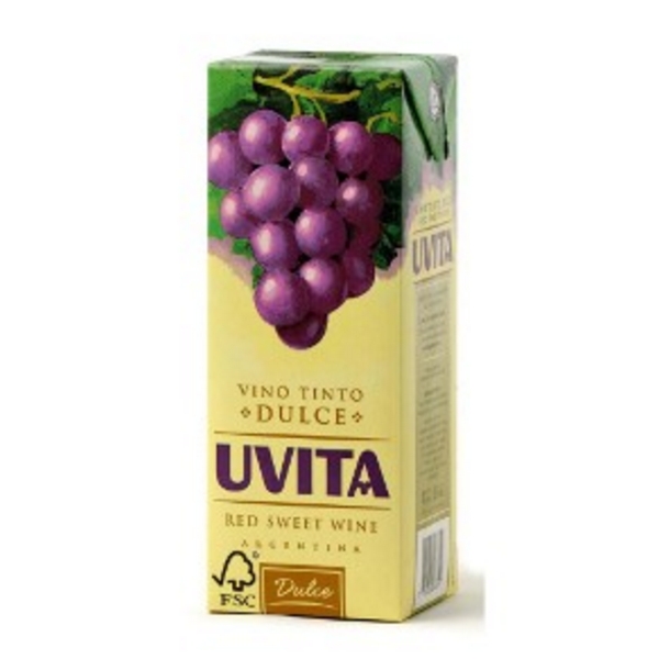 UVITA VINO x1L TINTO DULCE