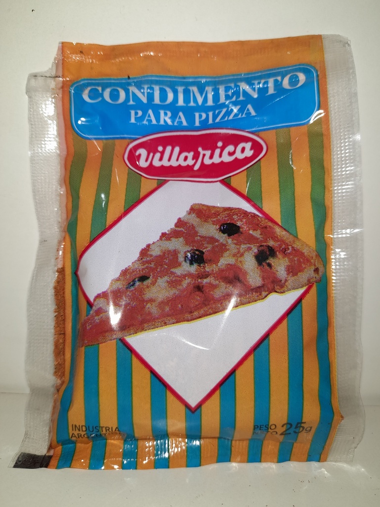 VILLA RICA COND P/PIZZA x25g