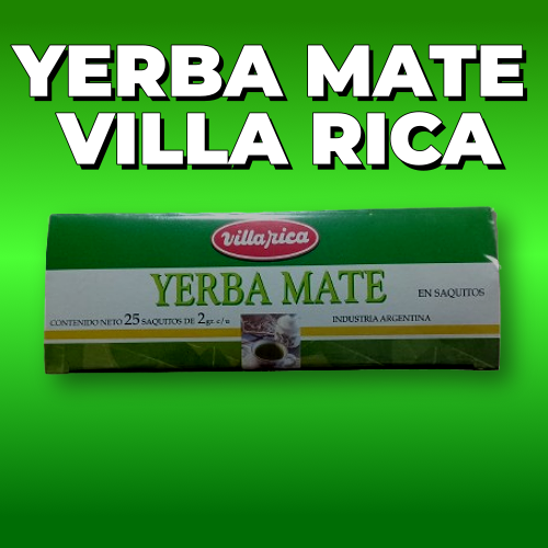 VILLA RICA YERBA MATE x25u