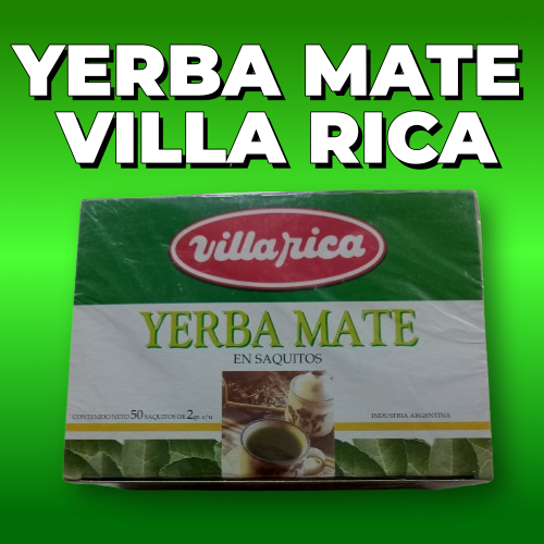 VILLA RICA YERBA MATE x50u