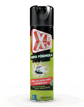 X5 INSECTICIDA x360cc MATA CUCA/HORMIGAS