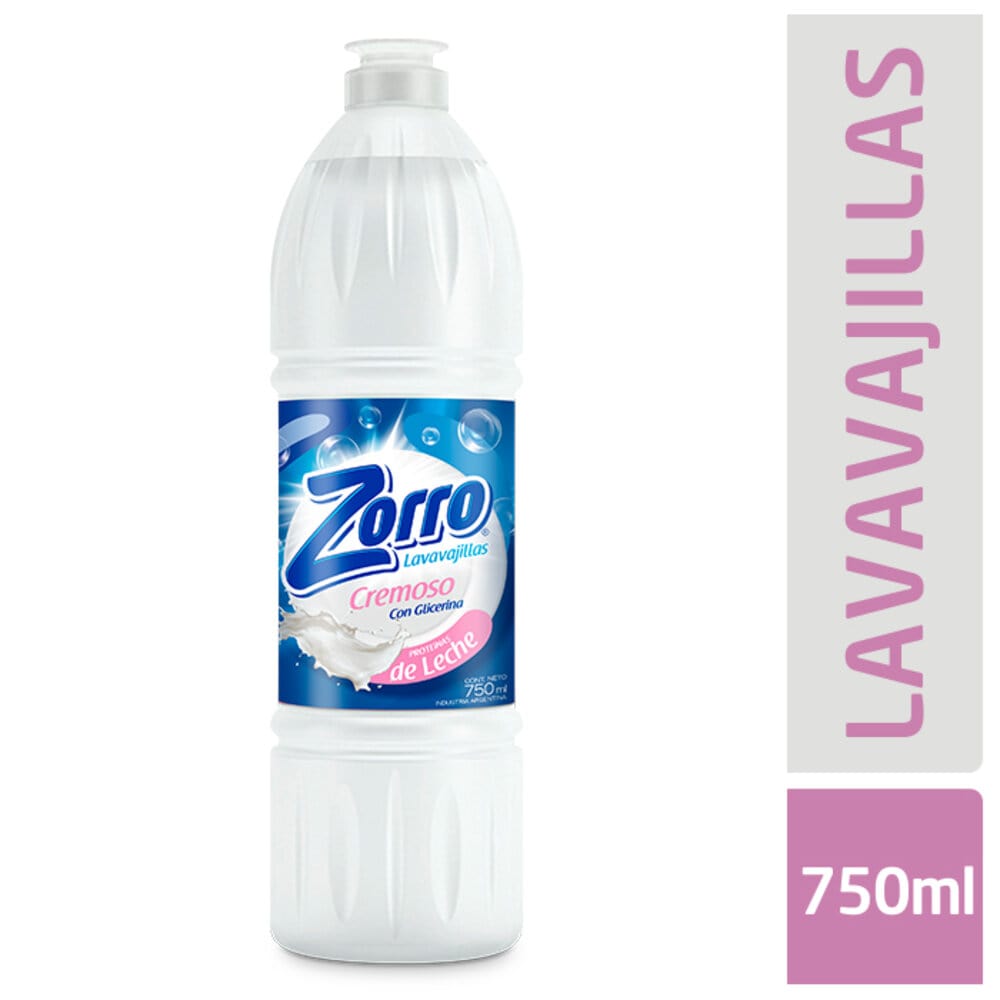 ZORRO LAVAVAJILLA x750ml PROTEINA