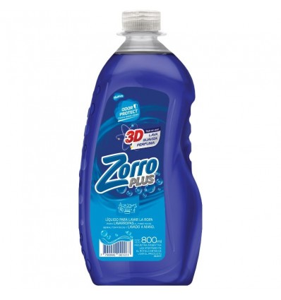 ZORRO JAB LIQUIDO x800ml BOT CLASICO