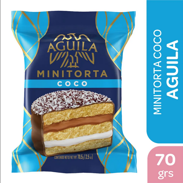AGUILA ALF MINITORTA x70.5g COCO