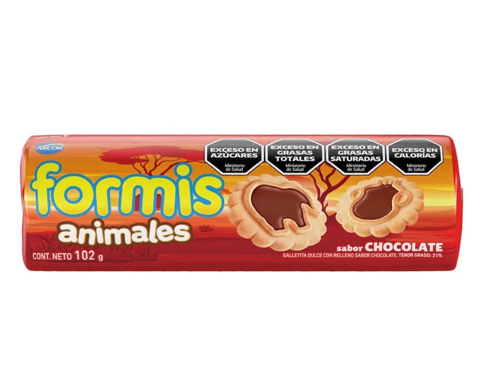 FORMIS GALLETA x102g VAI/CHOC