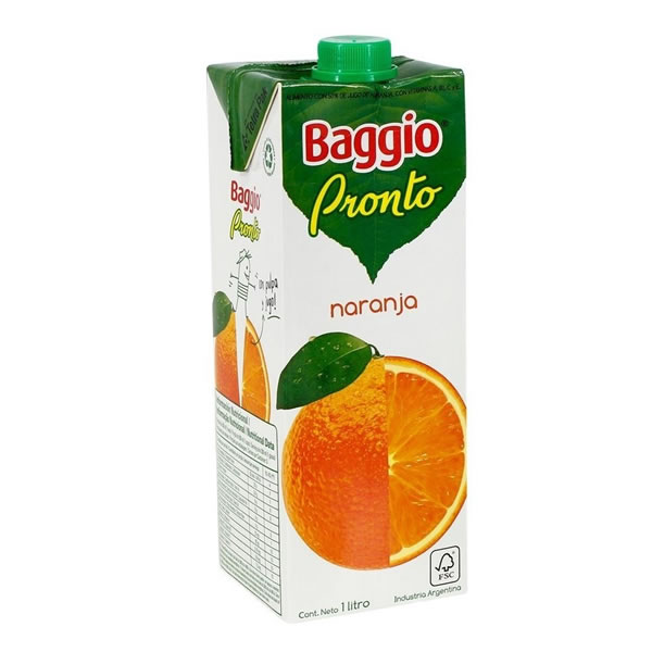 BAGGIO PRONTO x1L NARANJA
