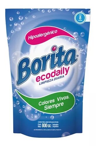 BORITA JABON LIQ x800ml DP ECODAILY
