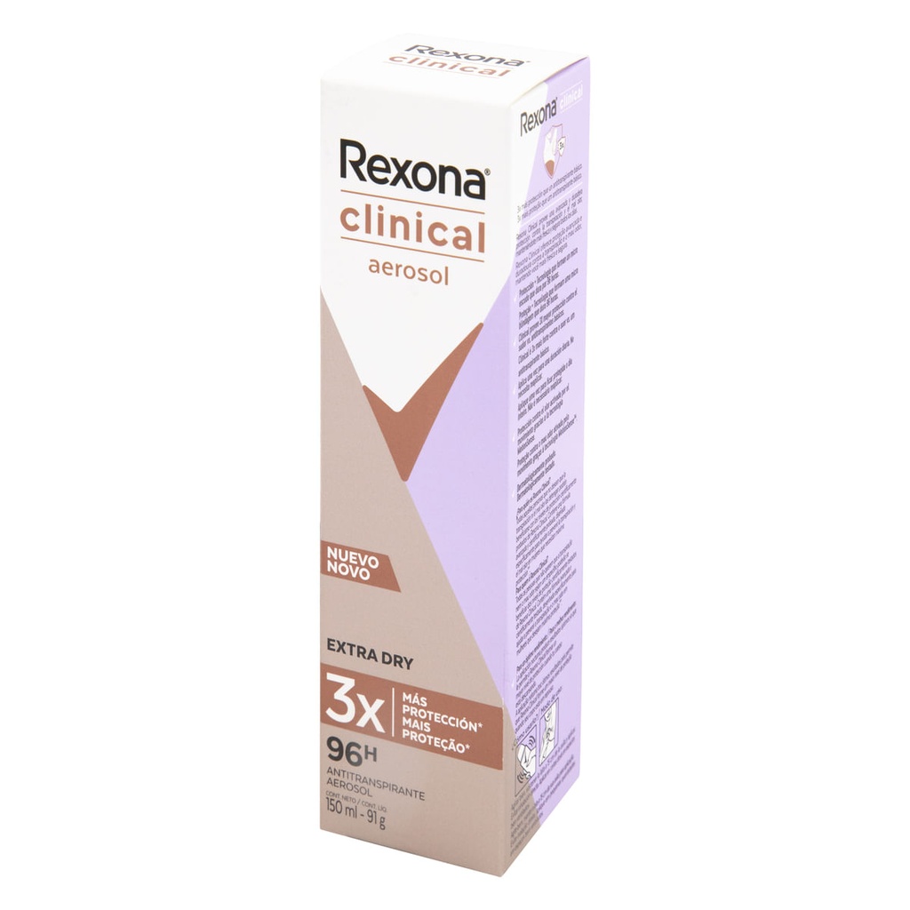 REXONA W DEO CLINICAL x150ml EXTRA DRY