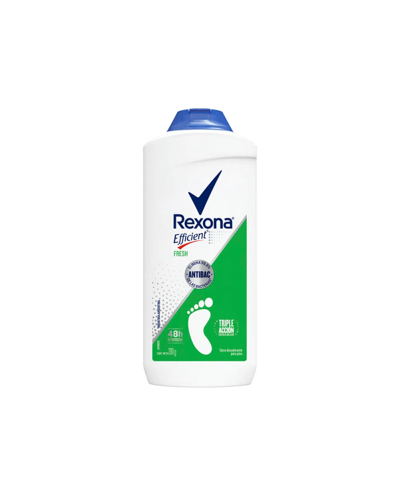 REXONA EFFICIENT TALCO x200g FRESH
