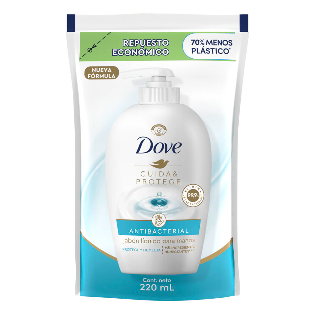 DOVE JAB LIQ x220ml DP ANTIB C&P