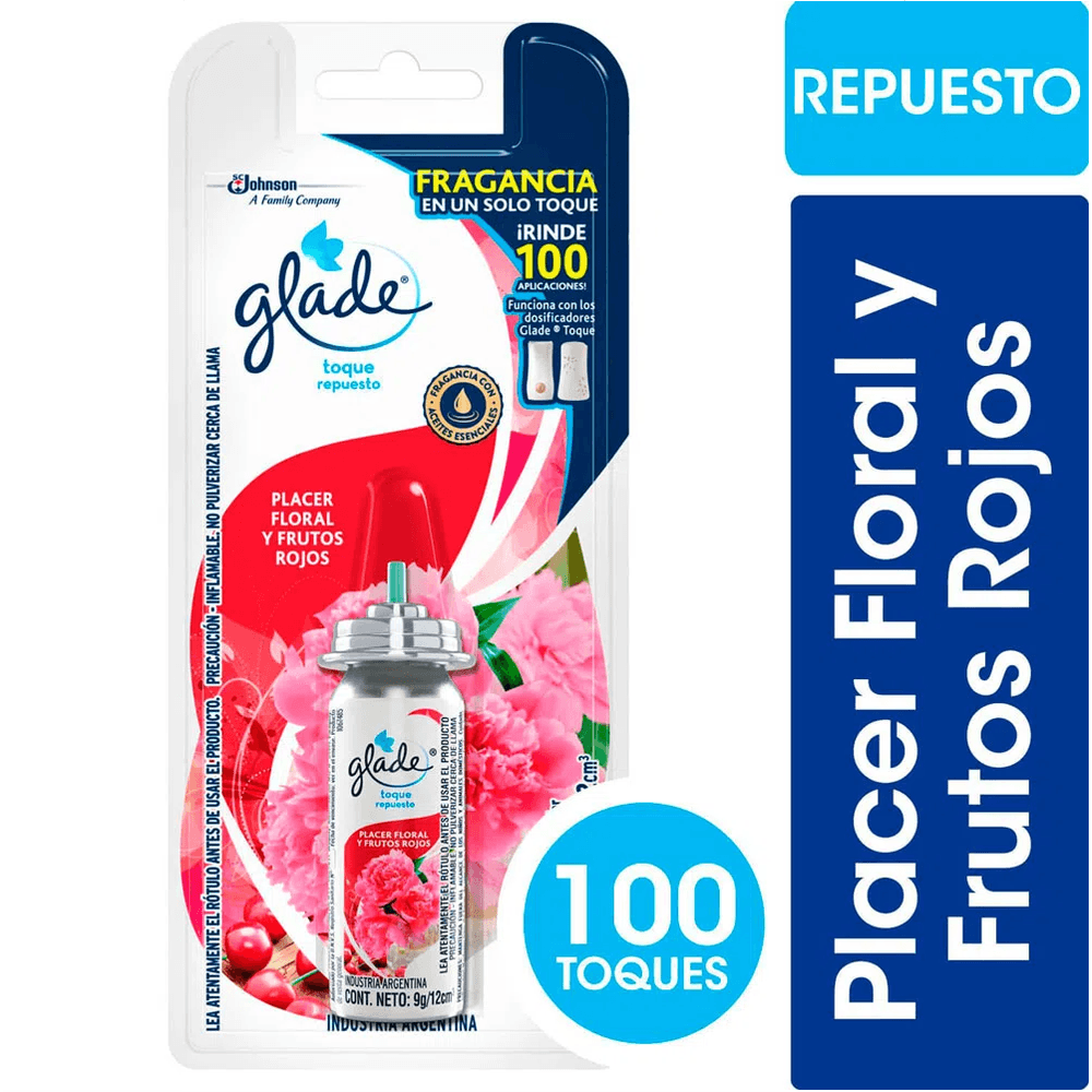 GLADE TOQUE REP x9g PLACER FLORAL