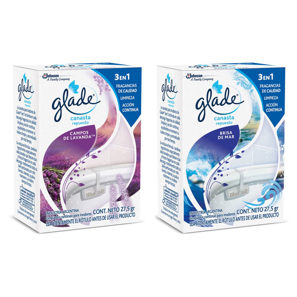 GLADE CANASTA SOLIDA REP x27g FRAG