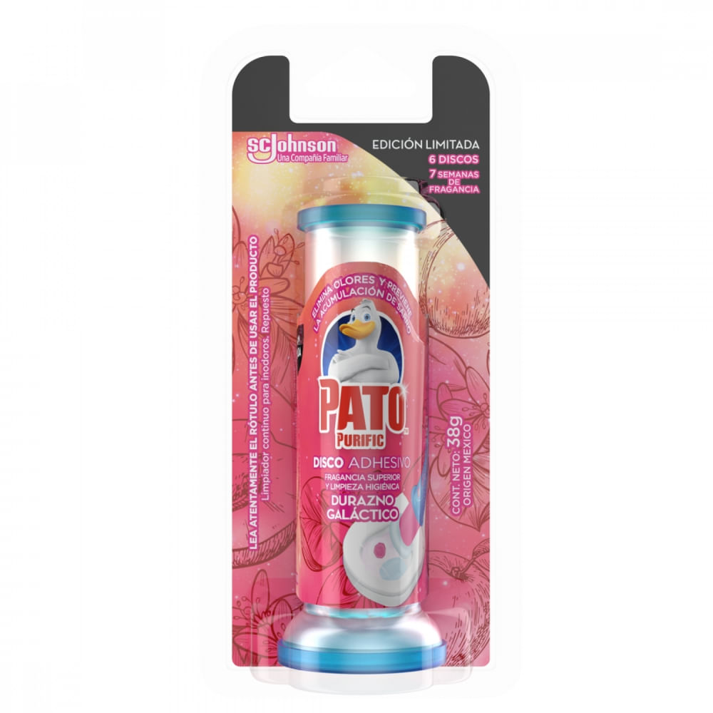 PATO DISCO ADHESIVO REP x36ml DURAZNO