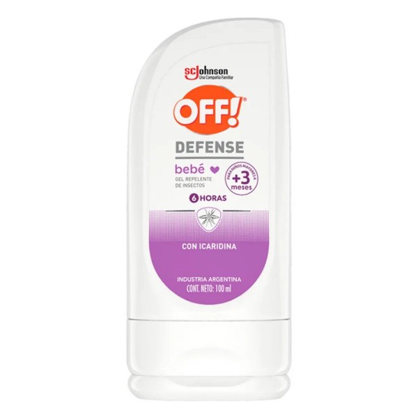 OFF GEL x100ml DEFENSE BEBE