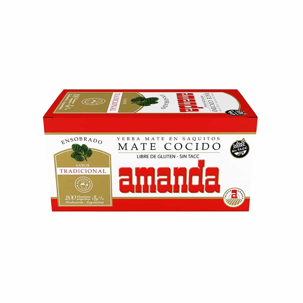 AMANDA MATE COCIDO x25u SOBRE