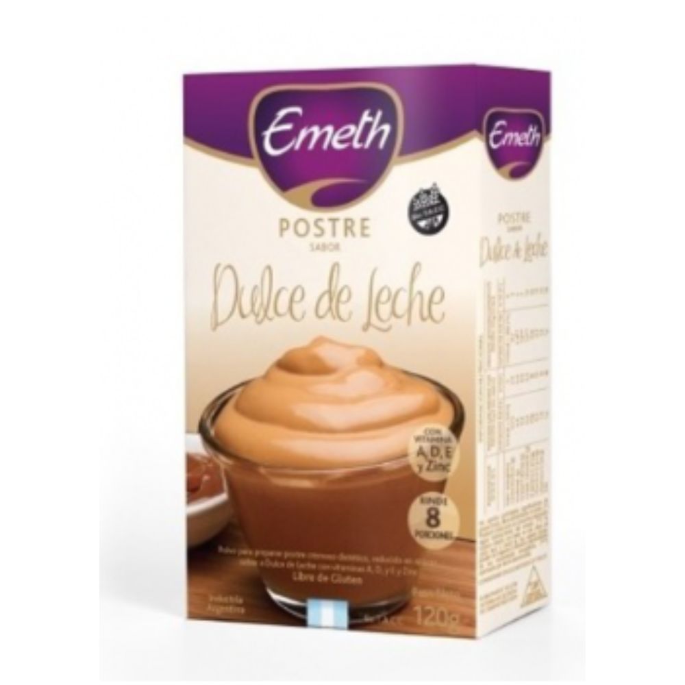 EMETH POSTRE x120g DULCE DE LECHE