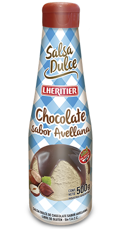 LHERITIER SALSA x500g CHOCO C/AVELL