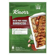 KNORR COND BOLSA HORNO x35g BARBACOA