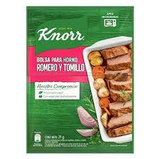 KNORR COND BOLSA HORNO x21g TOM-ROM