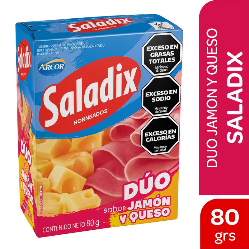 SALADIX GALLETA x80g DUO