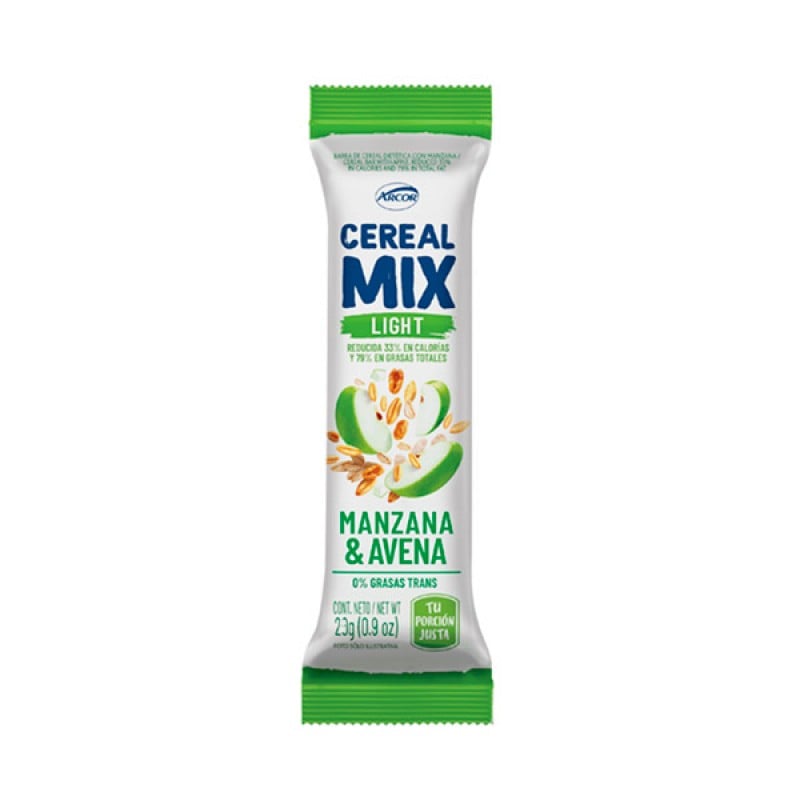 CEREAL MIX BARRA x23g MANZ/AVENA