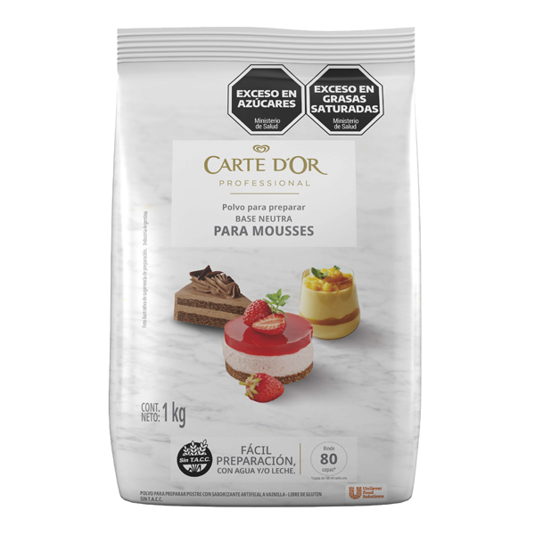 CARTE DOR MOUSSE BASE NEUTRA x1KG