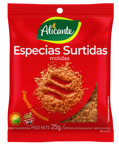 ALICANTE ESPECIAS SURTIDAS x25g