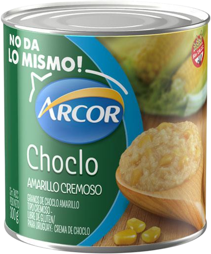ARCOR CHOCLO x300g CREM AMARILLO
