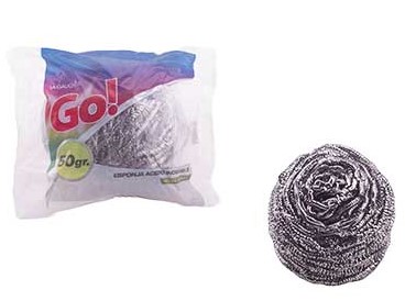 LA GAUCHITA GO! ESPONJA ACERO x50g