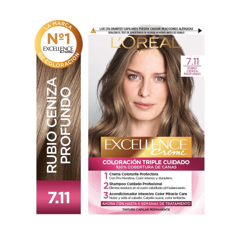 EXCELLENCE TINTURA KIT N 7.11