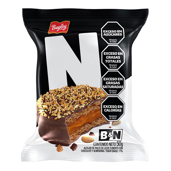 B&N ALFAJOR x73.5g NEGRO