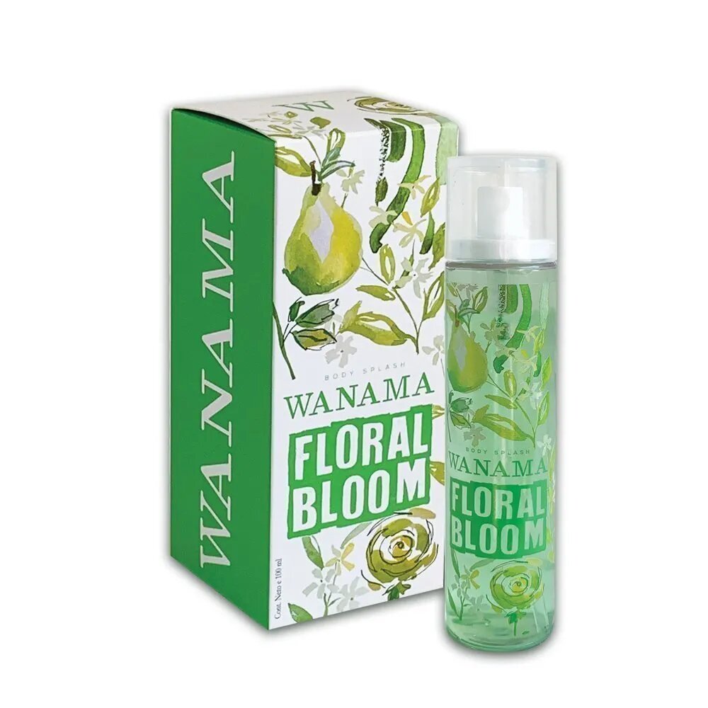 WANAMA BODY SPLASH x100ml FLORAL BLOOM
