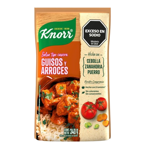 KNORR SALSA GUISOS & ARROCES x340g