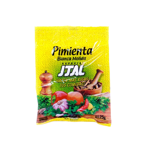 ITAL PIMIENTA BLANCA x25g MOLIDA
