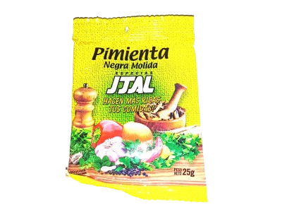 ITAL PIMIENTA NEGRA x25g MOLIDA