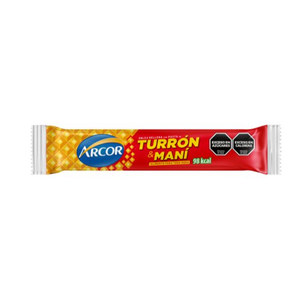 ARCOR TURRON MANI x25g