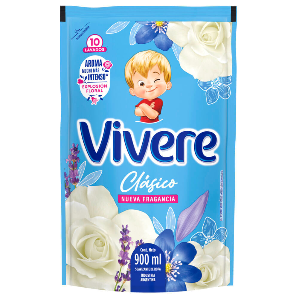 VIVERE SUAVIZANTE x900ml DP CLASICO