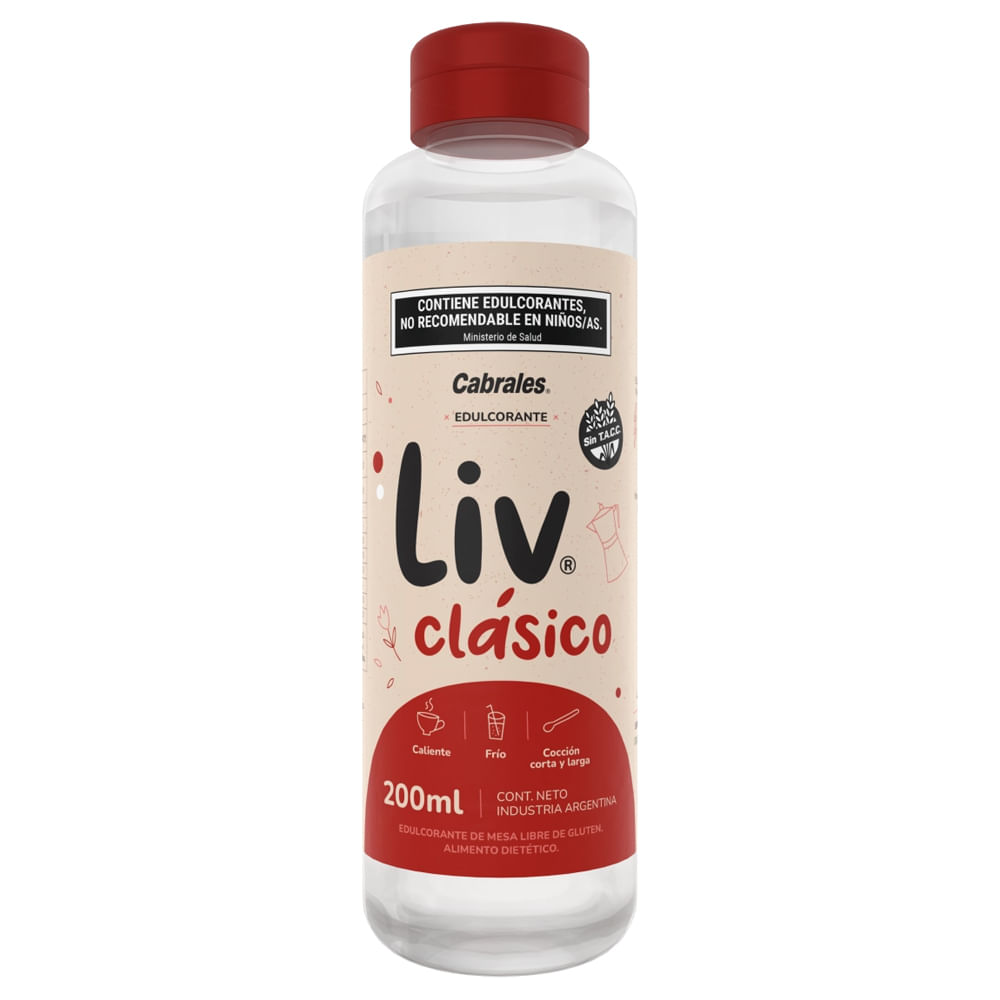 LIV EDULCORANTE x200ml CLASICO