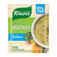 KNORR SOPA CREMA x60g VEGETALES BAL