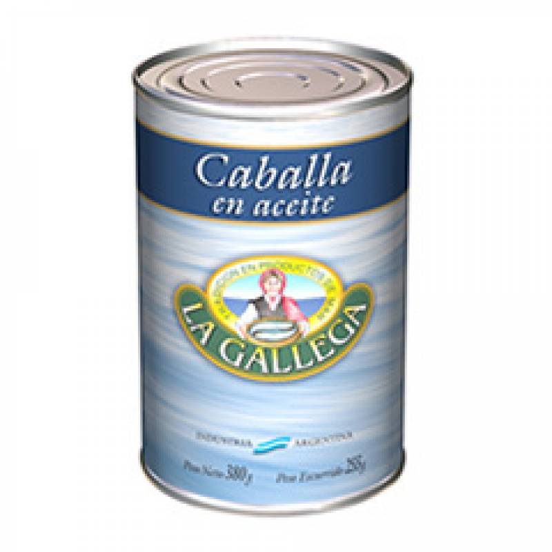 LA GALLEGA CABALLA x380g EN ACEITE