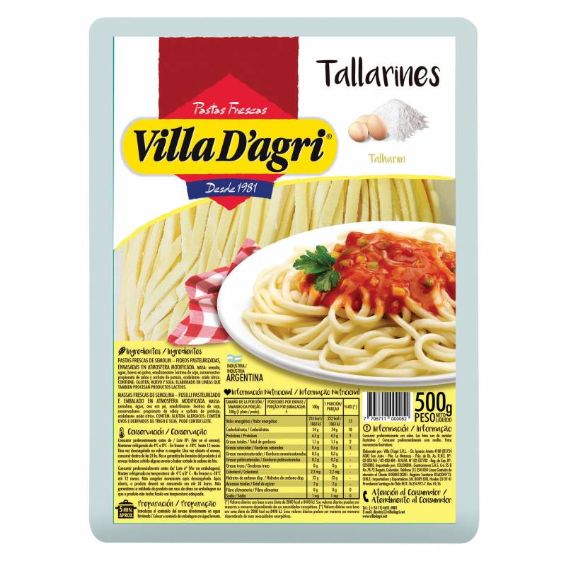 VILLA DAGRI TALLARINES x500g