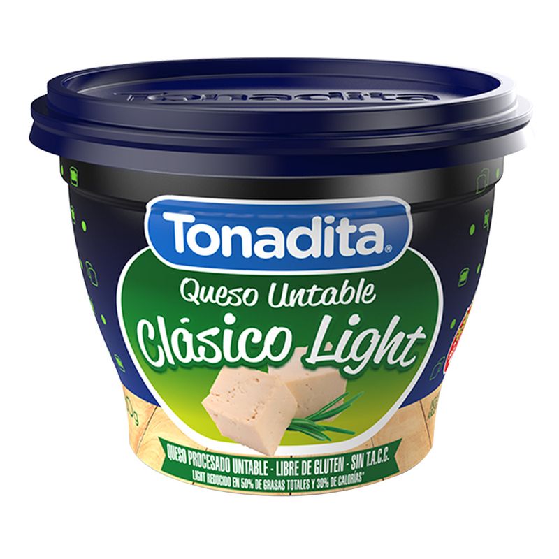 TONADITA QUESO UNT x190g LIGHT