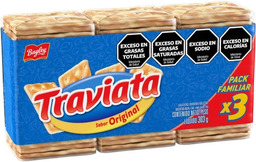 TRAVIATA GALLETA 3x108g